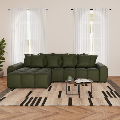 Ecksofa - ADELAIDE - Best Mobilier - modern / Stoff / Polyurethanschaum