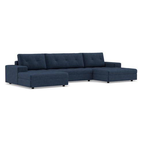 Modulsofa - BASTIAN - Best Mobilier - Bett / halbrund / modern