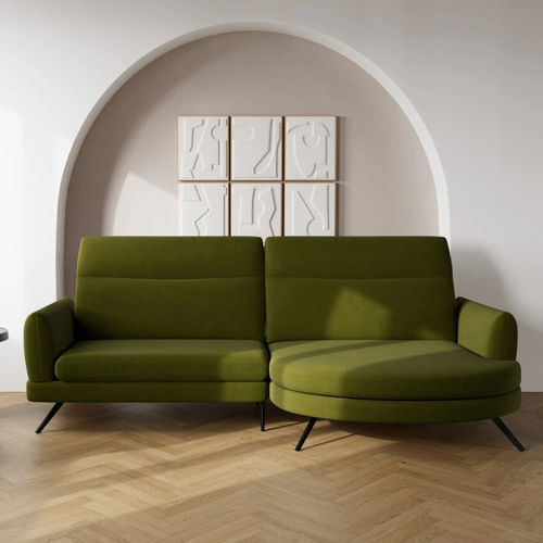 Ecksofa - TERRY - Best Mobilier - modern / für Wohnzimmer / Stoff