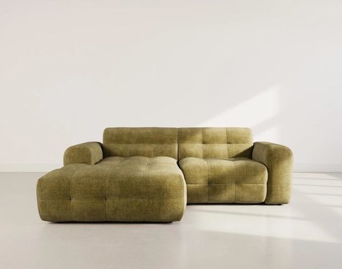 Ecksofa - DIANE - Best Mobilier - modern / für Wohnzimmer / Samt