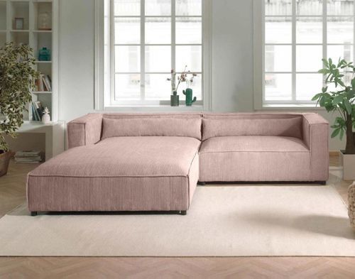 Ecksofa - ELA - Best Mobilier - modern / für Wohnzimmer / Samt