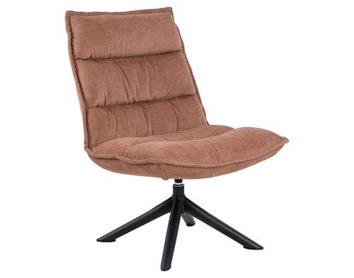Retro-Sessel - MELLOW - Best Mobilier - Stoff / Metall / Stahl