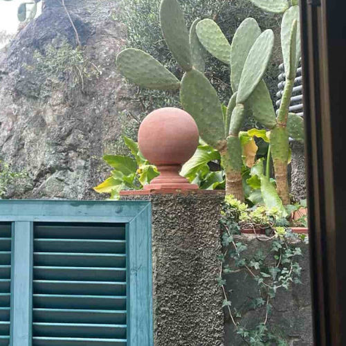 Terrakottaskulptur - Sfera  - cestenoli srl - für Außenbereich / handgefertigt / Made in Italy
