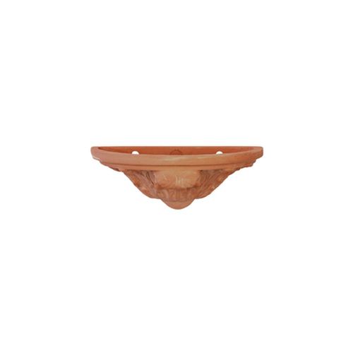 Terrakotta-Pflanzkübel - Tasca con Foglia Acanto - cestenoli srl - gebogen / handgefertigt / hängend