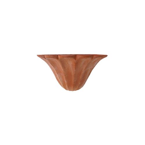 Terrakotta-Pflanzkübel - Tasca Galestro - cestenoli srl - gebogen / handgefertigt / hängend