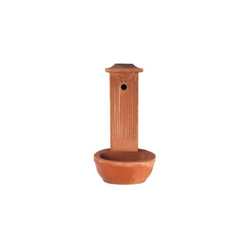Garten-Springbrunnen - scannelllata con base tonda - cestenoli srl - bodenstehend / Ton / klassisch