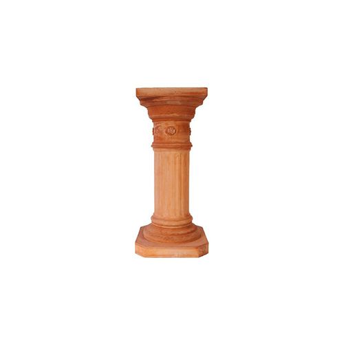 Klassischer Säulenfuß - con Rosetta - cestenoli srl - Terrakotta / für Skulptur
