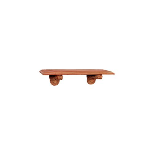 Wandmontiertes Regal - rettangolare  - cestenoli srl - klassisch / Terrakotta / Made in Italy
