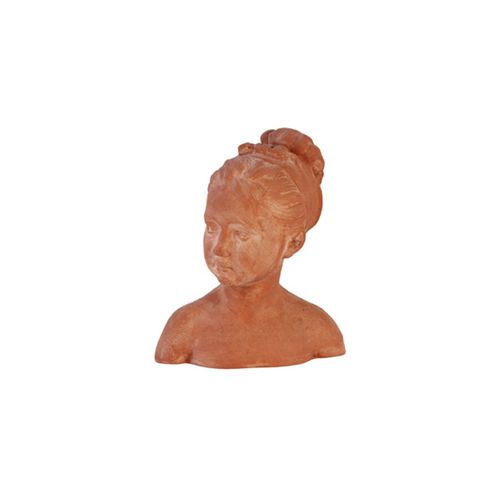 Terrakottaskulptur - Busto Bambina - cestenoli srl - für Außenbereich / handgefertigt / Garten
