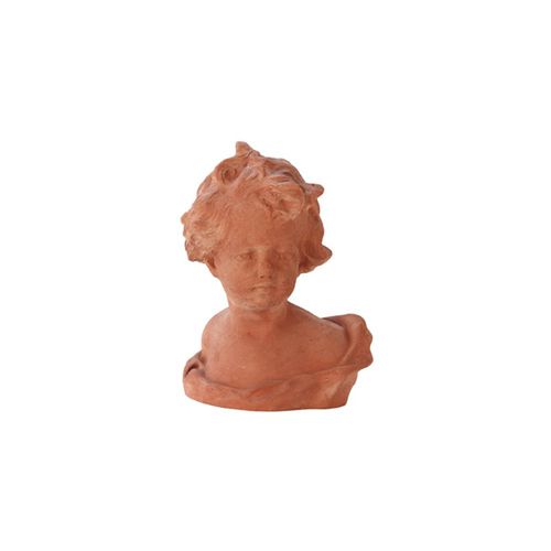 Terrakottaskulptur - Busto Bambino - cestenoli srl - für Außenbereich / handgefertigt / Garten
