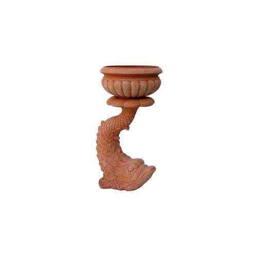 Terrakotta-Übertopf - Pesce  - cestenoli srl