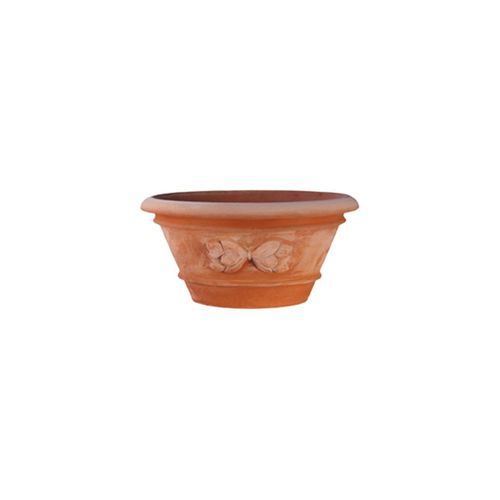 Terrakotta-Pflanzkübel - con Limoni - cestenoli srl - oval / handgefertigt / klassisch