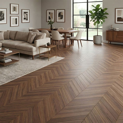Massivparkett - DF-Y1185 - Dief Flooring - Fischgrät / lackiert / gebürstet