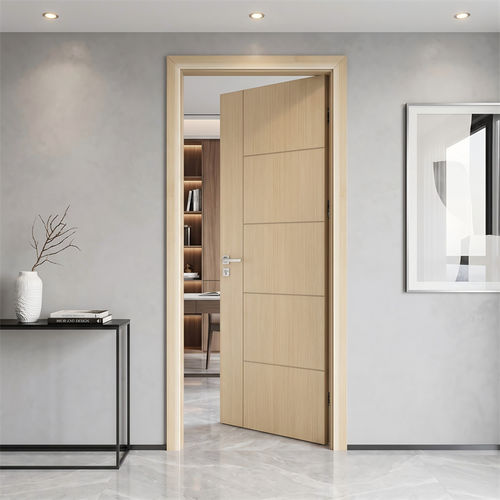 Tür für Innenbereich - DFD-EV-06 - Dief Flooring - Holzfurnier / einflügelig / modern