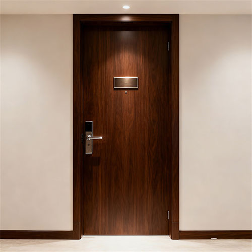 Tür für Innenbereich - DFD-FR-01 - Dief Flooring - Nussbaum / einflügelig / modern
