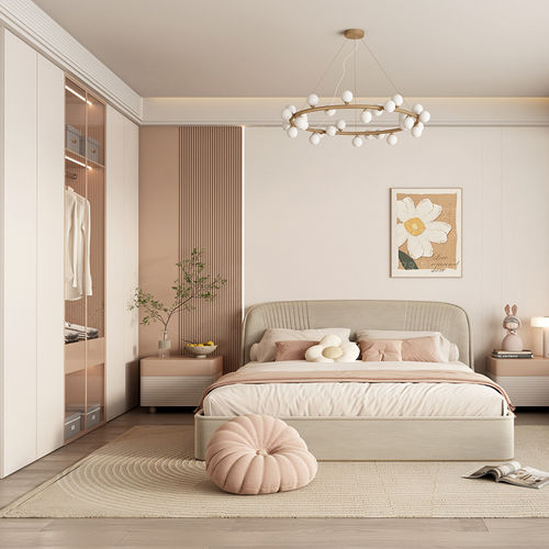 Weißes Kinderzimmer - DFD-GR-04 - Dief Flooring - rosa / braun / Farbe anpassbar