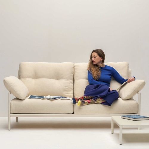 Ecksofa - App - WOW ITALY - modern / für Außenbereich / Stoff