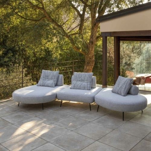Modulsofa - Gocà - WOW ITALY - modern / für Außenbereich / Stoff