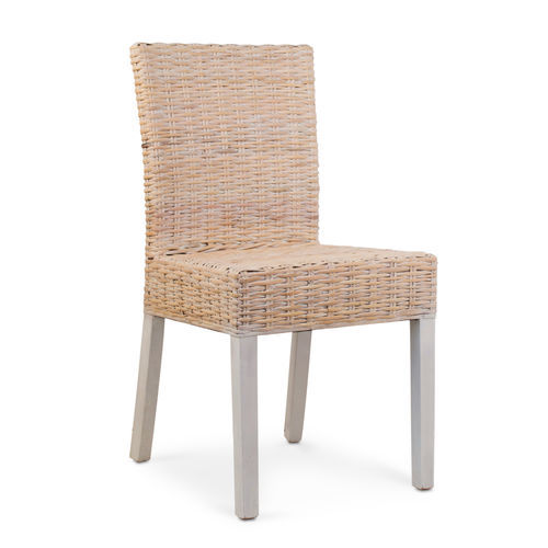 Moderner Stuhl - 920074-BLA - BAMBO BLAU - für den Innenraum / für Außenbereich / Rattan
