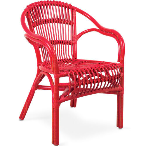 Moderner Stuhl - 905080-ROJ - BAMBO BLAU - für den Innenraum / für Außenbereich / Rattan