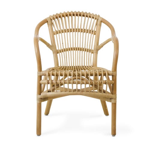 Moderner Stuhl - 905080-NAT - BAMBO BLAU - für den Innenraum / für Außenbereich / Rattan