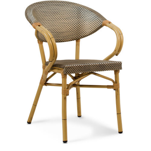 Moderner Stuhl - 950908-DOR - BAMBO BLAU - für den Innenraum / für Außenbereich / Textilene