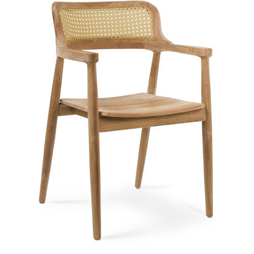 Moderner Stuhl - 116001 - BAMBO BLAU - für den Innenraum / für Außenbereich / Synthetikfaser