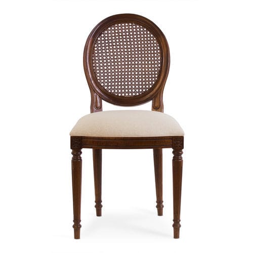 Moderner Stuhl - 940934-NOG - BAMBO BLAU - für den Innenraum / für Außenbereich / Stoff