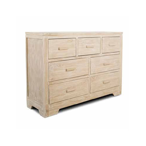 Moderne Kommode - 931072-PAT - BAMBO BLAU - Holz / mit Schublade / rechteckig
