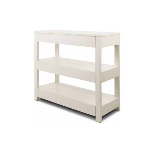 Moderner Konsolentisch - 930094-IVO - BAMBO BLAU - Holz / Gestell aus Holz / rechteckig