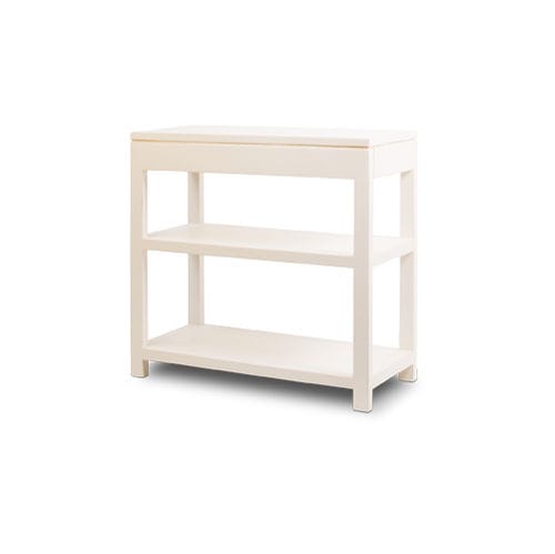 Moderner Beistelltisch - 930116-IVO - BAMBO BLAU - Holz / Gestell aus Holz / rechteckig