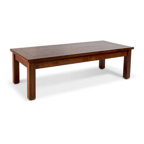 Klassischer Couchtisch - 930129-BAS - BAMBO BLAU - Holz / Gestell aus Holz / rechteckig