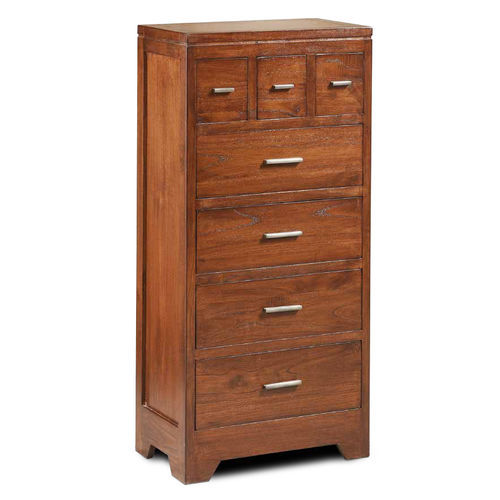 Klassischer Chiffonnier - 930176-BAS - BAMBO BLAU - Holz