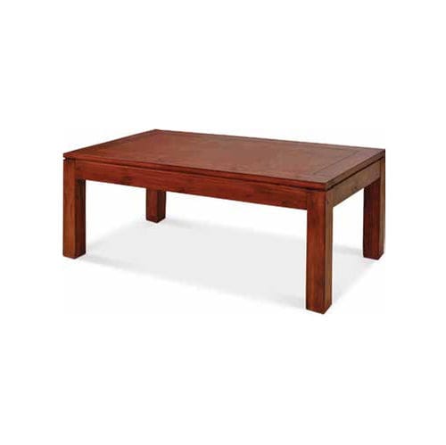 Klassischer Couchtisch - 930037/120-BAS - BAMBO BLAU - Holz / Gestell aus Holz / rechteckig