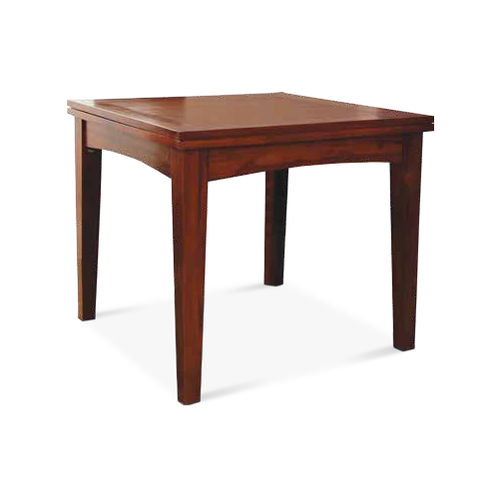 Moderner Tisch - 940800-BAS - BAMBO BLAU - Holz / Gestell aus Holz / quadratisch