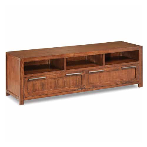 Modernes Sideboard - 930201-BAS - BAMBO BLAU - Holz / mit Regal / mit Schubladen