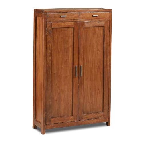 Klassischer Schuhschrank - 930169-BAS - BAMBO BLAU - selbsttragend / Holz / für Privatgebrauch