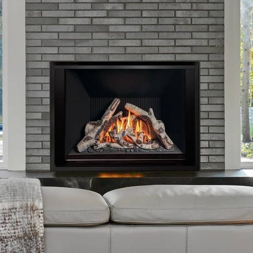 Propan-Kamin - H6 - Valor Fireplaces - Erdgas / Einbau / Einseitig