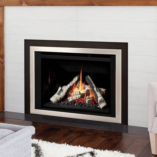 Propankamineinsatz - G4 - Valor Fireplaces - Erdgas / modern / mit Fernbedienung
