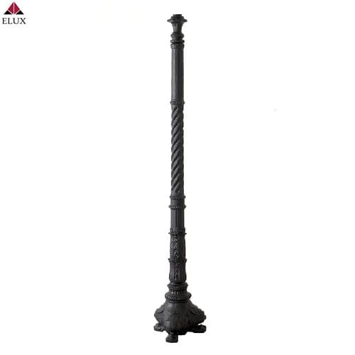 Lichtmast - Zaffiro - Elux srl - galvanisiertem Stahl / Gusseisen