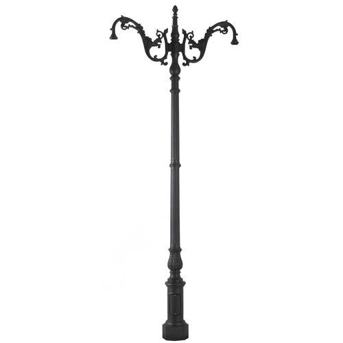 Lichtmast - Nubelite - Elux srl - galvanisiertem Stahl / Gusseisen