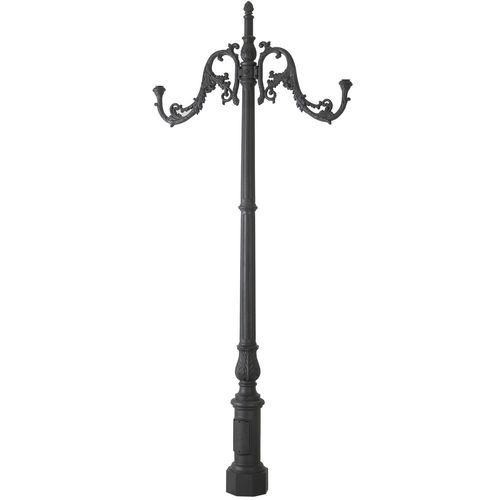 Lichtmast - Turchese - Elux srl - galvanisiertem Stahl / Gusseisen