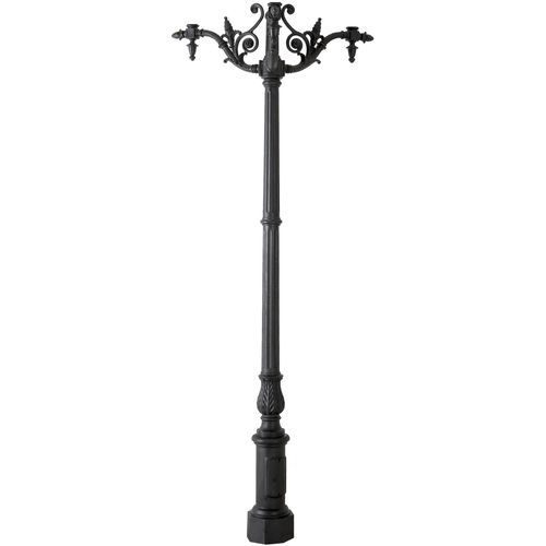 Lichtmast - Mohs - Elux srl - galvanisiertem Stahl / Gusseisen