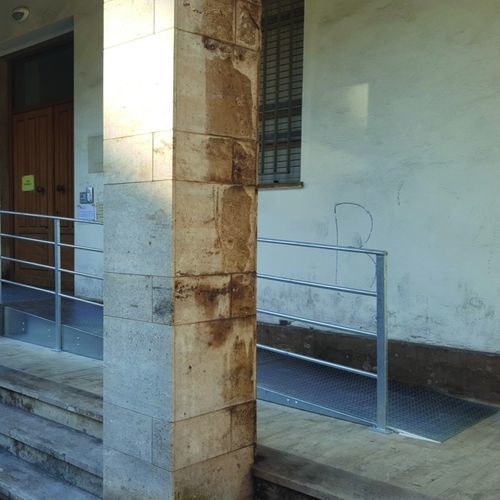 Aluminium-Zugangsrampe - M - Elux srl - Edelstahl / galvanisiertem Stahl / pulverbeschichteter Stahl