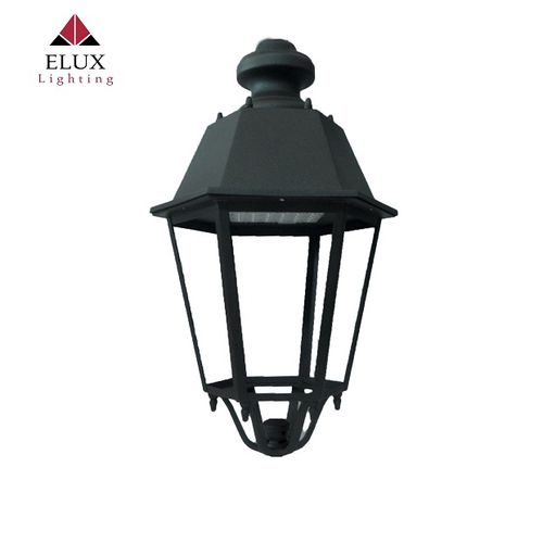 Klassische Stadtlaterne - Lanterna stradale Giamaica 308 - Elux srl - Aluminium / Stahl / LED