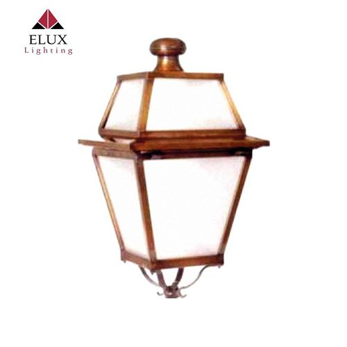 Klassische Stadtlaterne - Lanterna storica Trastevere 303OT - Elux srl - Messing / LED / quadratisch