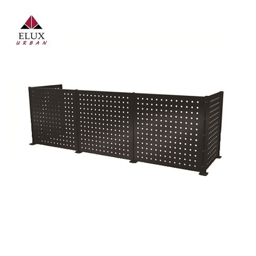 Mülltonnenbox für Privatgebrauch - TORVAJANICA 070 - Elux srl - für professionellen Gebrauch / für Spielplätze / galvanisiertem Stahl