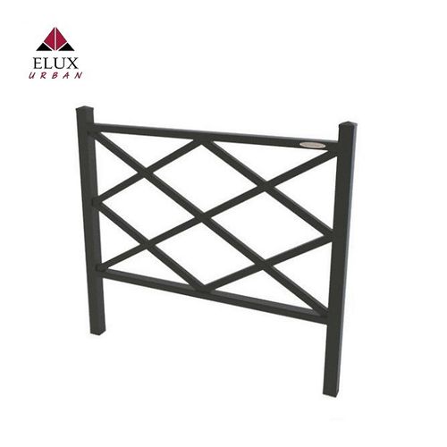 Schutzabsperrung - MATERA 435 - Elux srl - Verkehr / feststehend / galvanisiertem Stahl