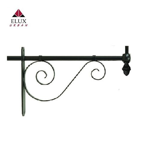 Tragarm für Straßenlaternenpfähle / galvanisiertem Stahl - Ustica 282 - Elux srl - Gusseisen