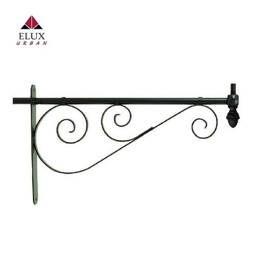 Tragarm für Straßenlaternenpfähle / galvanisiertem Stahl - ORTIGIA 277 - Elux srl - Gusseisen